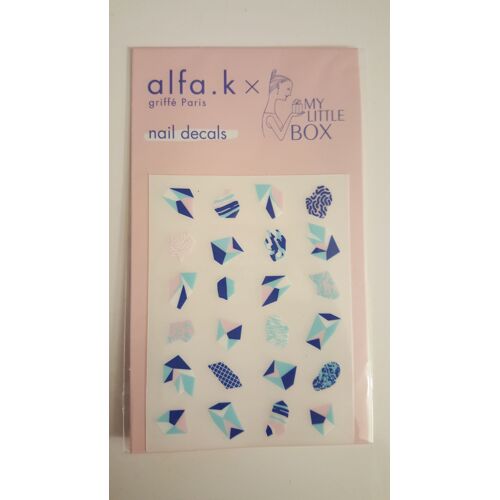 Stickers - Nail Decals - Alfa.K X My Little Box 