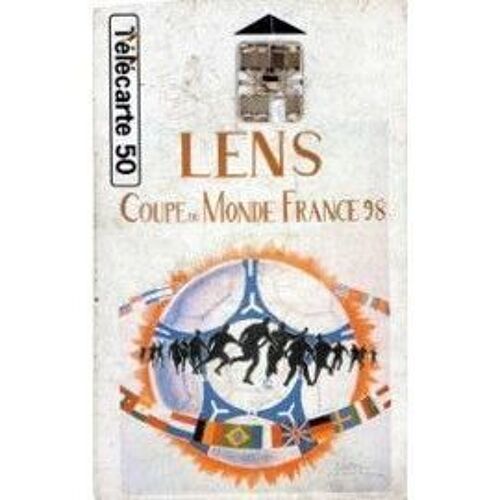 Télécarte 50 - Coupe Du Monde France 98 "Lens" 