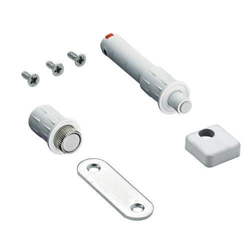 Maintien fermé magnétique - encastrer - noir - PushtoMove - WingLine L HETTICH