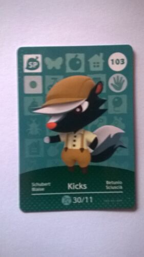 Carte Amiibo Kicks 103