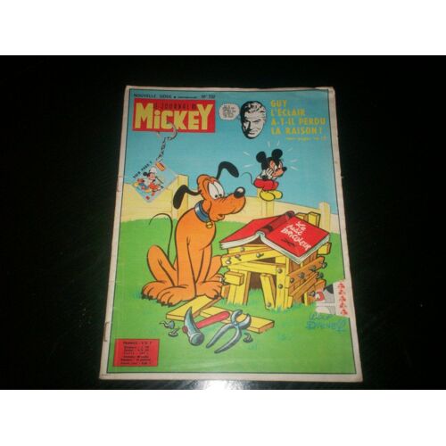 Le Journal De Mickey(Nouvelle Serie)  N° 732 : Guy L'eclair A-T-Il Perdu La Raison ?