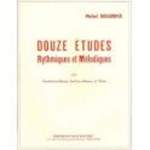 12 Études Rythmiques Et Mélodiques