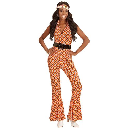Déguisement Seventies Combi Groovy Losanges Femme