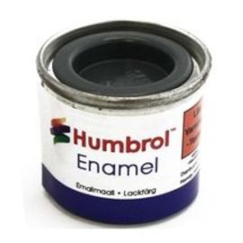 Peinture Enamel N° 53 - Gris Métal - 14 Ml - Métallisée -Humbrol