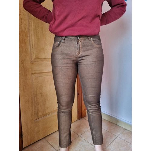 Pantalon Stretch Femme Taille 42 Tissaia