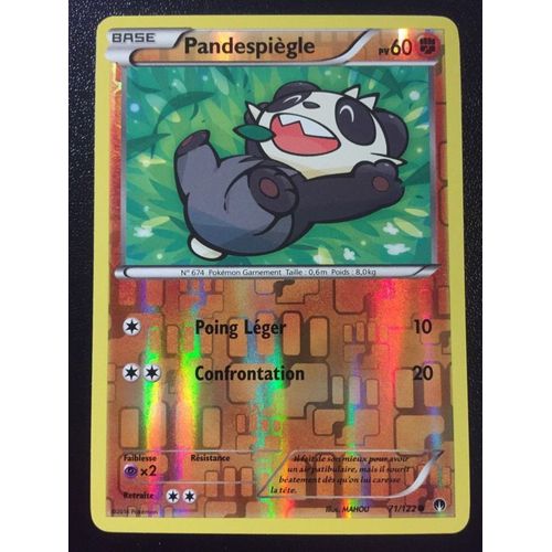 Pandespiègle 71/122 Reverse - Pokemon Xy Rupture Turbo 