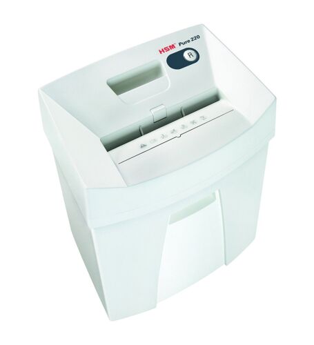 Hsm Destructeur Pure 220 Particule 4x25 Mm 6/7 Feuilles 20 Litres