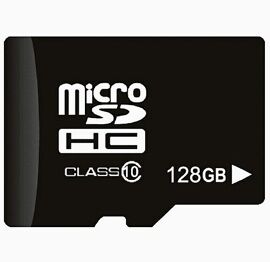 Carte mémoire micro SD 128Go class 10