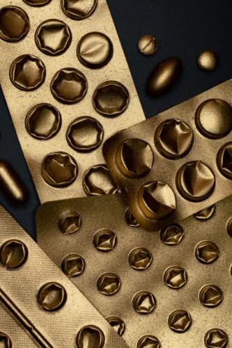 Motivation Nurse Notebook Gold: Motivation Nurse Notebook | Work Nurse Journal | Diary | Gifts | 6-X-9 |110 Pages