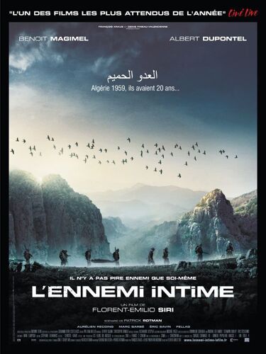 L'ennemi Intime - Véritable Affiche De Cinéma Pliée - Format 40x60 Cm - De Florent Emilio Siri Avec Benoît Magimel, Albert Dupontel, Aurélien Recoing, Marc Barbé, Vincent Rottiers - 2007