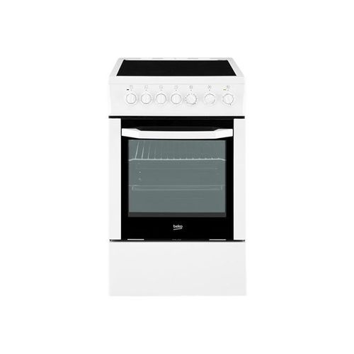 Beko CSS 57100 GW - Cuisinière - pose libre - largeur : 50 cm - profondeur : 60 cm - hauteur : 85 cm - classe A - blanc