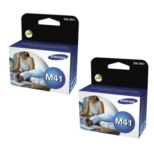 Samsung INK-M41V - Pack de 2 - noir - original - cartouche d'encre - pour SF-370, 375TP
