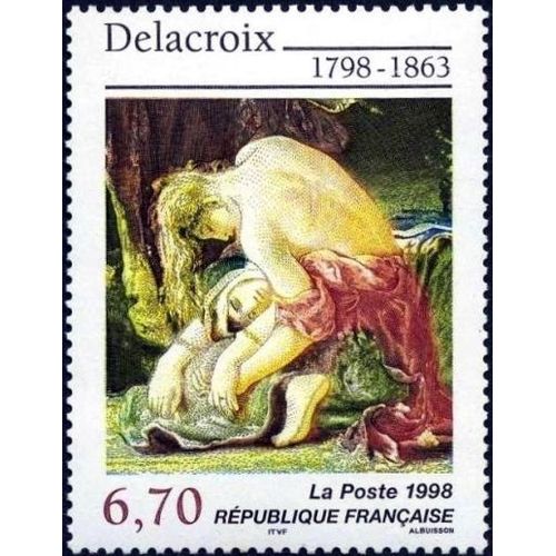 1 Timbre France 1998, Neuf - Delacroix (1798-1863) - Yt 3147