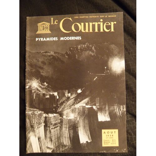 Le Courrier De L'unesco N 8 / Aout 1958