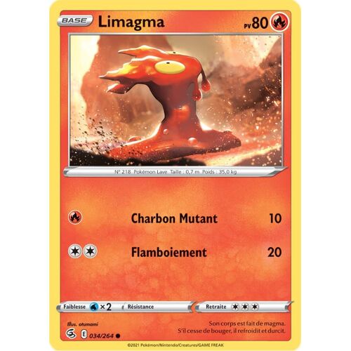 Limagma - 034/264 - Poing De Fusion