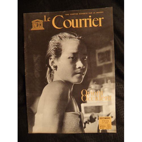 Le Courrier De L'unesco N 12 / Decembre 1958