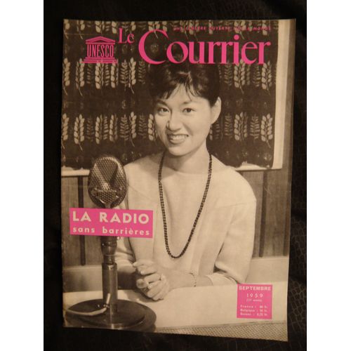 Le Courrier De L'unesco N 9 /Septembre 1959