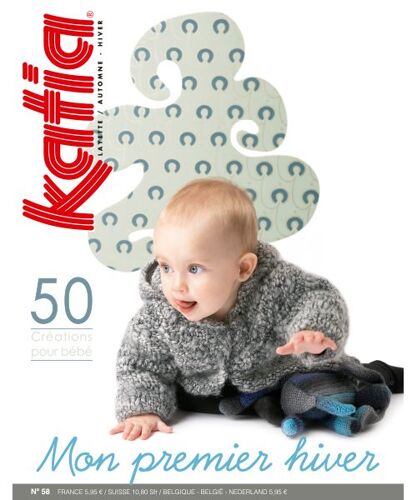 Katia Layette Mon Premier Hiver N°58  , 50 Créations