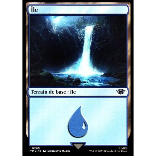 Île - Foil - Magic - Le Seigneur Des Anneaux - Chroniques De La Terre Du Milieu - C - 265
