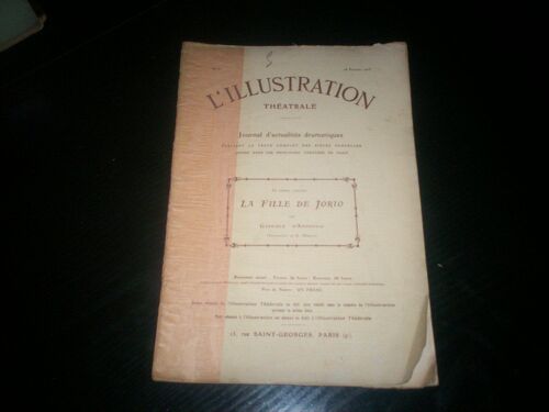 L'illustration Théâtrale 5 La Fille De Jorio