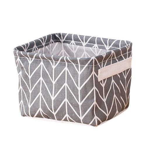 Panier de rangement pliable en forme de Cube, pour jouets d'enfants, organisateur de garde-robe de bureau, boîte de rangement d'articles divers avec poignées, étagère de bureau à domicile