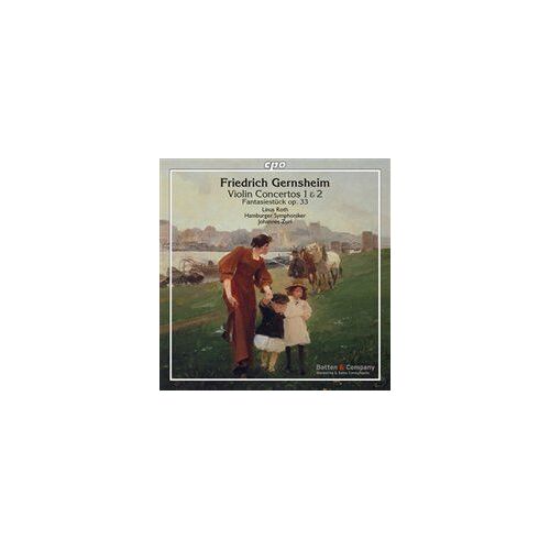 Gernsheim:Violin Concertos  [Linus Roth, Hamburger Symphoniker , Johannes Zurl] [Cpo: 777861-2]