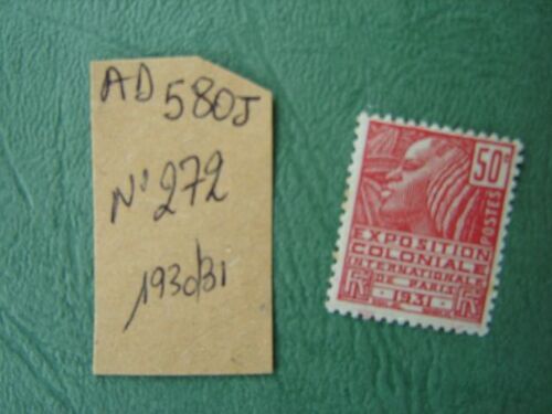Ad 580j // Timbre France Neuf 1930/31*N° 272"Femme Fachi"Expo Universelle Paris 1931