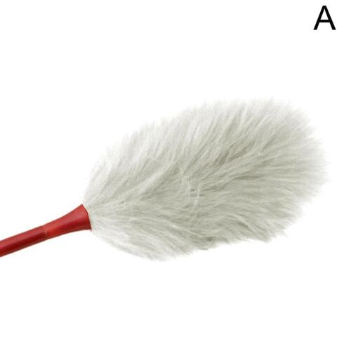 Brosse Anti-Poussière Pour La Maison, 1 Pièce, Plumeau En Laine, Nettoyeur De Poussière À Main, Brosse Anti-Poussière, Plumeau De Plumes Pour La Maison, Outil De Nettoyage De Voiture, Climatisation