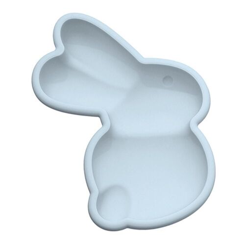 Moule À Gâteau En Silicone En Forme De Lapin, Nouveau Moule À Bonbons Au Chocolat Surprise, Plateau De Cuisson Bricolage Moule À Fondant De Pâtisserie, Outil De Décoration, 1 Pièce