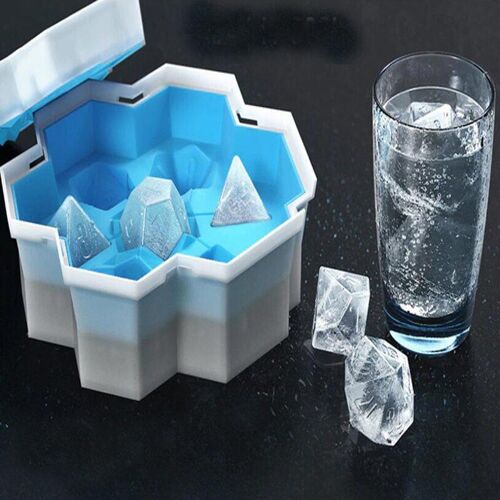 Moule À Cubes De Glace En Silicone,, Pour Dés, Chocolats, Plateau, Pour La Maison, Bar, Vin, Blocs De Glace, Outils De Crème Glacée, Moule À Gâteaux