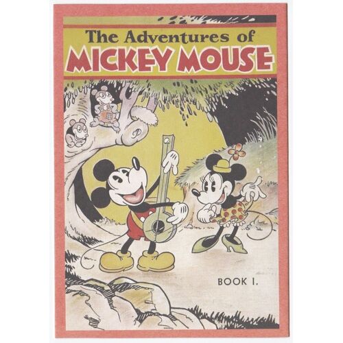 Carte Postale Collector Mickey Et Minnie - The Adventures Of Mickey Mouse Book 1 - Disney