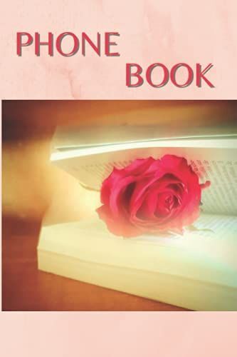 Phone Book: Phb-69-En-004 - Telephone Book With Alphabet Index (Names And Numbers : Phone/Mobile)