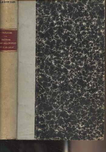 Esquisse D Une Philosophie De La Religion D Après La Psychologie Et L Histoire - 3e Édition