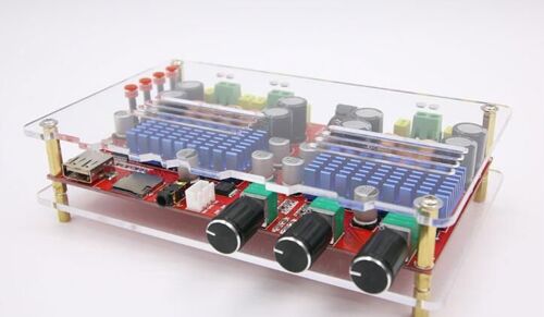 Amplificateur Audio numérique Bluetooth TDA3116 D2, 2x60W + 100W, 2.1 canaux, haute puissance Nipseyteko