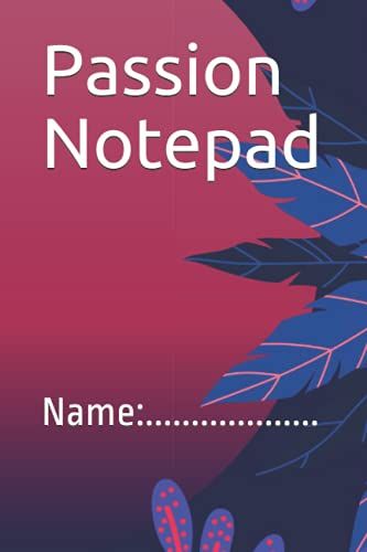 Passion Notepad