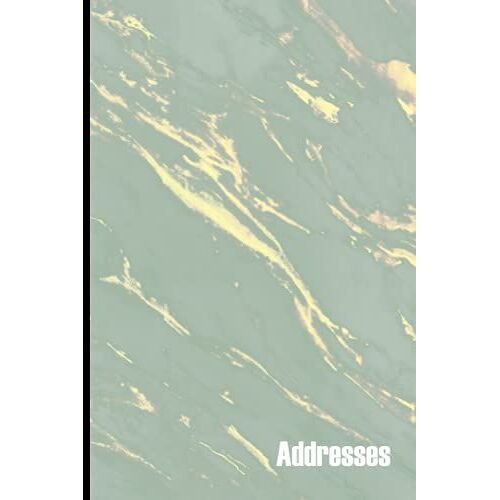 Green Marble Large Address Book