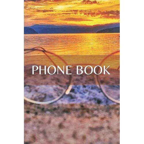 Phone Book: Phb-061-En-69 - Telephone Book With Alphabet Index (Names And Numbers : Phone/Mobile)