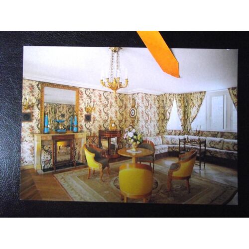 Carte Postale.La Maison De Chateaubriand La Vallée Aux Loups Le Salon De Compagnie Mobilier Et Décoration D'époque Charles X.Dimensions 15x10,5cm.