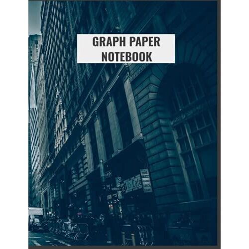 Graph Paper Notebook 8.5" X 11" 1cm Graph Paper 120 Pages/60 Sheets Math & Science Buildings-Roads Cover Design: Math & Science 1cm Graph Paper Notebook