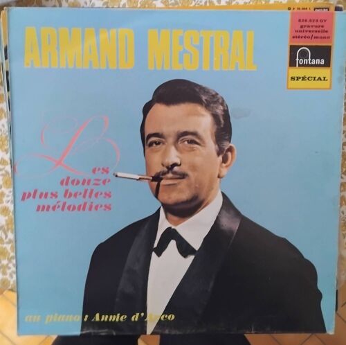 Armand Mestral Vinyle 33 Tours Les 12 Plus Belles Mélodies