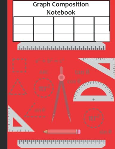 Graph Composition Notebook: For Math And Science Students 100 Pages 8.5 X 11