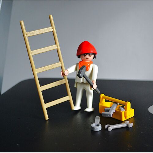 Playmobil 331 Le Charpentier De 1974