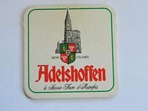 Sous Bock Bière D'alsace Adelshoffen