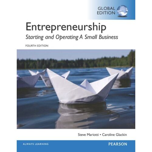 Entrepreneurship: Starting And Operating A Small Business, Global Edition (Paperback)