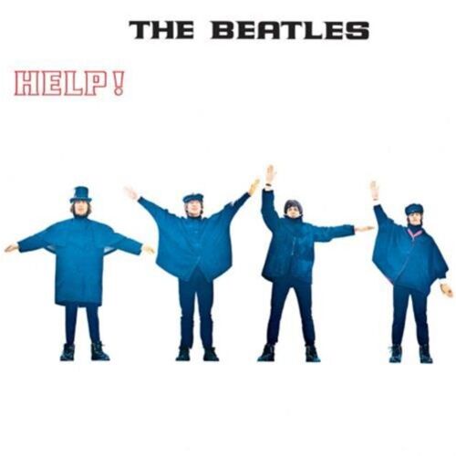 Beatles Help Metal Wall Sign 30cm X 30cm