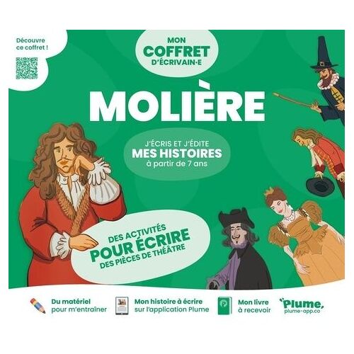 Mon Coffret D'écrivain-E Molière