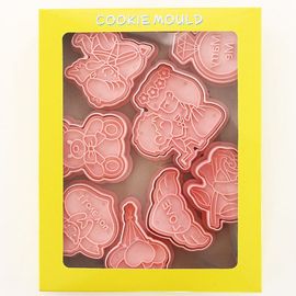 Emporte-Pièces Pour Biscuits De La Saint-Valentin, Moule À Biscuits De Noël, Mini Fondant 3d, 8 Pièces