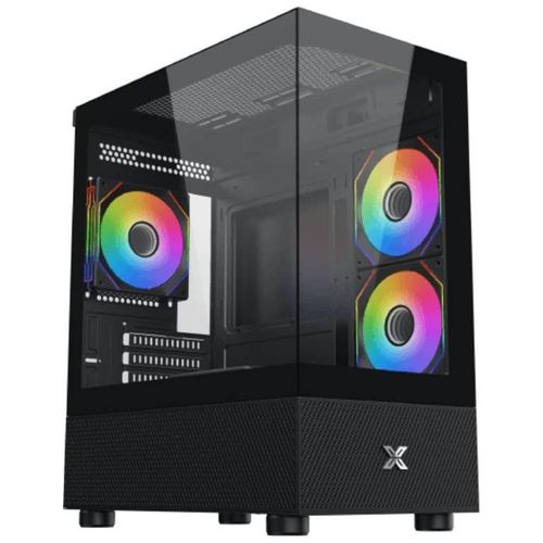 Boitier PC Micro ATX Xigmatek Alphard M, Noir avec 4x G20A _ EN44526