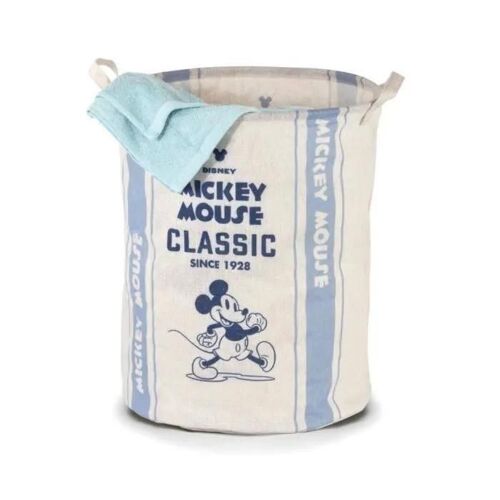 Panier à jouets et à linge - Domopak Living - Mickey Mouse - Blanc - Enfant - 45 litres