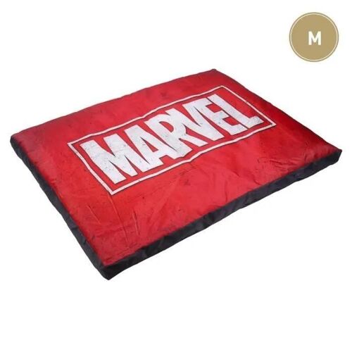 Matelas Pour Chien - Marvel - Taille M - Rouge - Rectangulaire - Intérieur